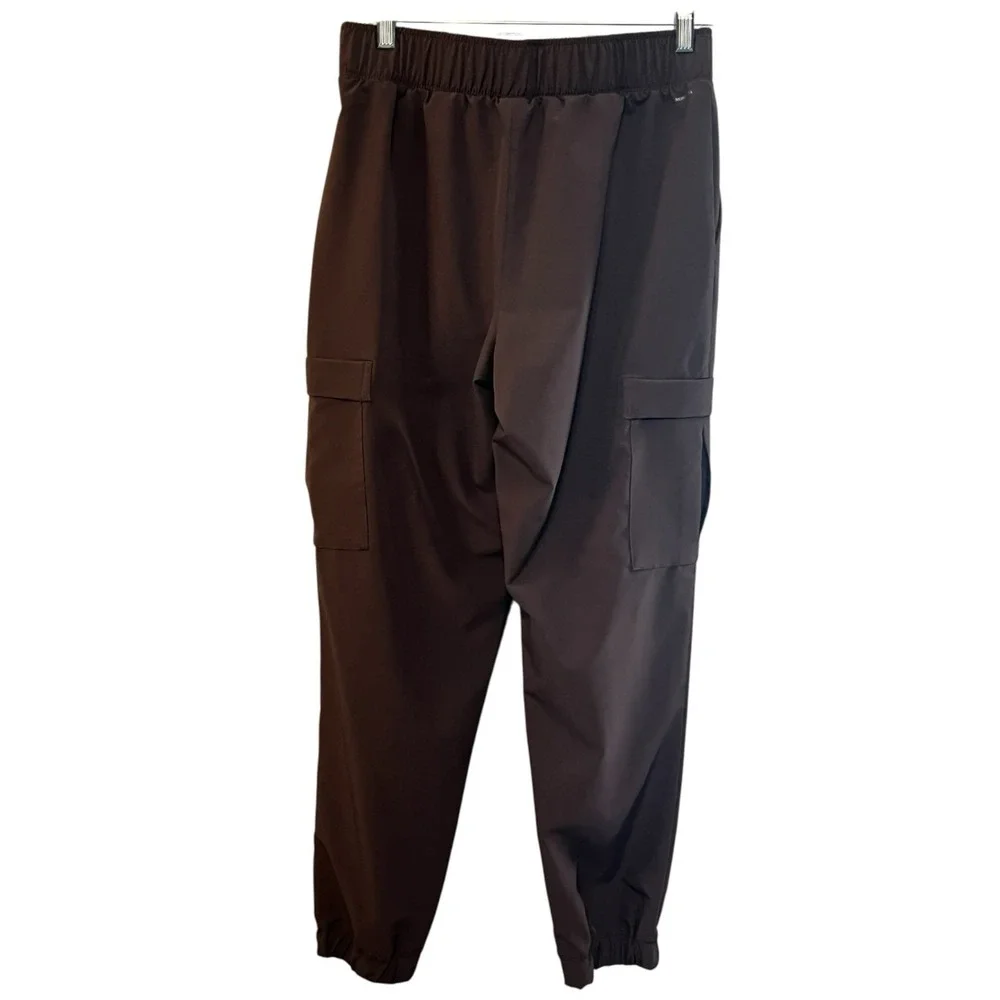Mondetta Brown Cargo Jogger Pants Utility Athleisure Women’s M